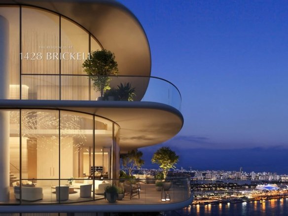 The Residences at 1428 Brickell – La Primera Torre Residencial Ultra Lujosa del Mundo Impulsada por Energía Solar