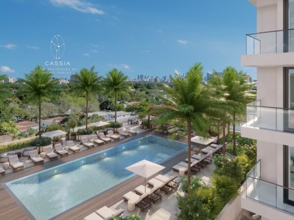 Cassia Coral Gables – Sofisticación Residencial y Rentabilidad Total con Alquileres a Corto Plazo en el Corazón de "The Beautiful City"