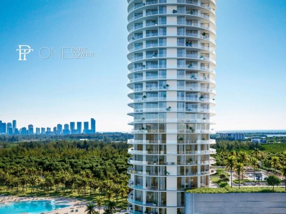 One Park Tower by Turnberry – Vida de Resort Exclusiva frente a una Laguna Cristalina de Siete Acres