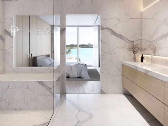 One Park Tower by Turnberry – Vida de Resort Exclusiva frente a una Laguna Cristalina de Siete Acres