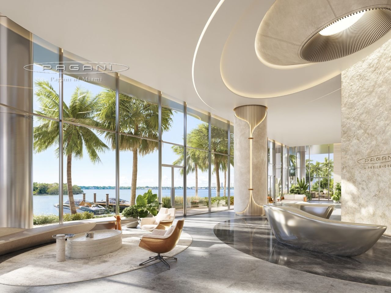 Pagani Residences (North Bay Village) (4) Pagani Residences North Bay Village – El Primer Edificio Residencial de Súper Lujo Diseñado por la Legendaria Firma de Hiperautos
