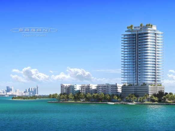 Pagani Residences North Bay Village – El Primer Edificio Residencial de Súper Lujo Diseñado por la Legendaria Firma de Hiperautos