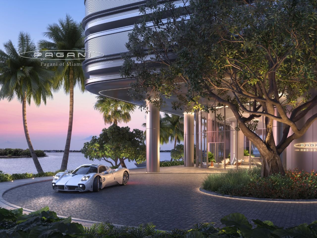 Pagani Residences (North Bay Village) (7) Pagani Residences North Bay Village – El Primer Edificio Residencial de Súper Lujo Diseñado por la Legendaria Firma de Hiperautos