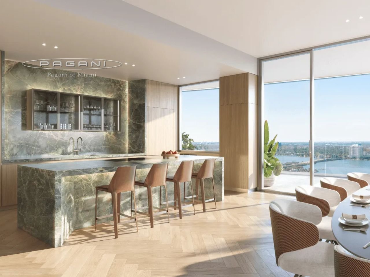 Pagani Residences (North Bay Village) (9) Pagani Residences North Bay Village – El Primer Edificio Residencial de Súper Lujo Diseñado por la Legendaria Firma de Hiperautos