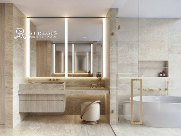 The St. Regis Residences Brickell – El Epítome del Lujo Atemporal y la Elegancia Histórica frente a la Bahía