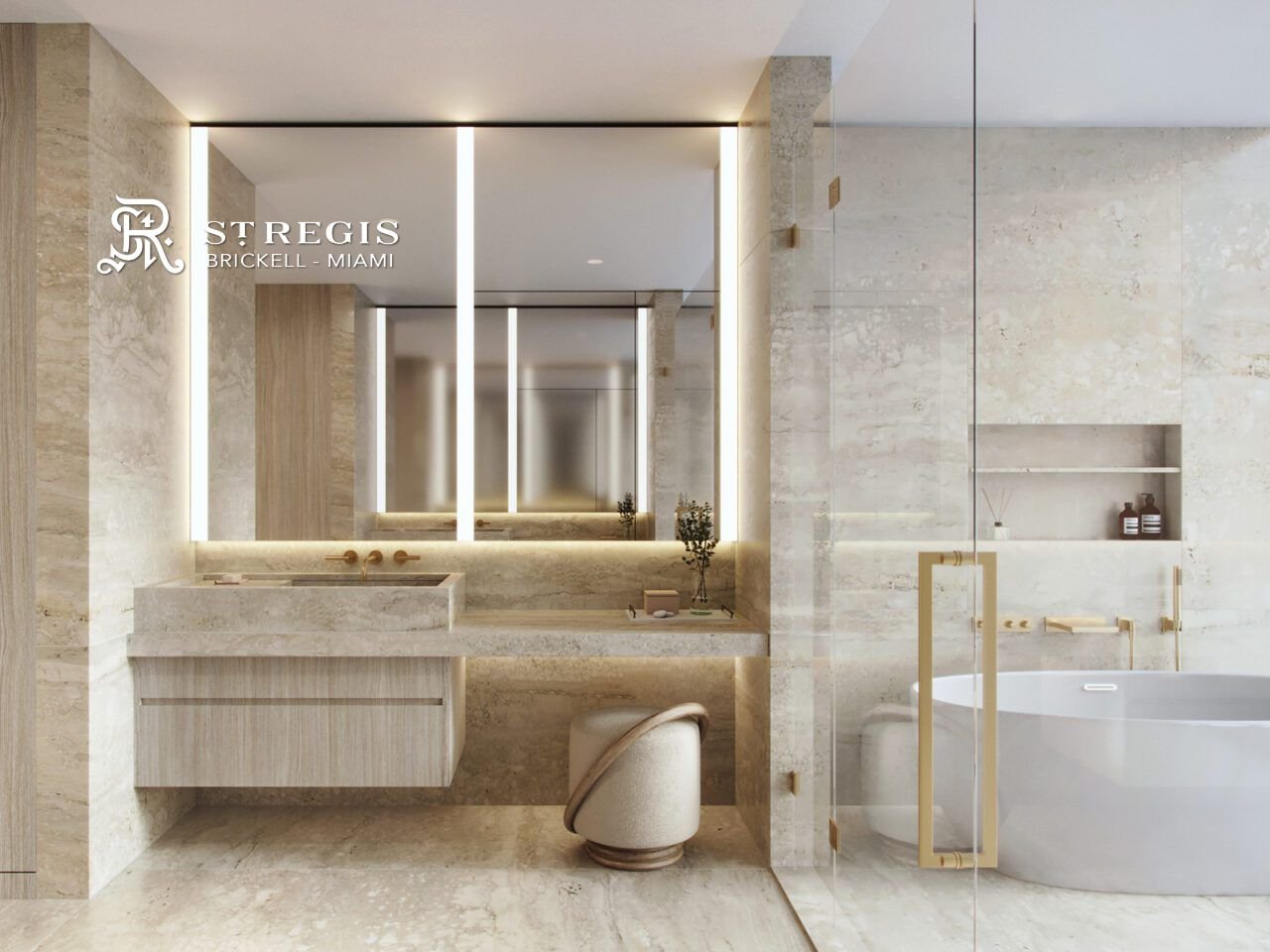 St Regis Residences Brickell (15) The St. Regis Residences Brickell – El Epítome del Lujo Atemporal y la Elegancia Histórica frente a la Bahía