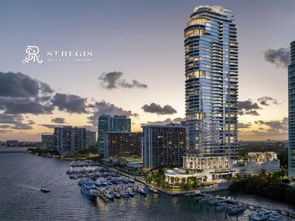 The St. Regis Residences Brickell – El Epítome del Lujo Atemporal y la Elegancia Histórica frente a la Bahía