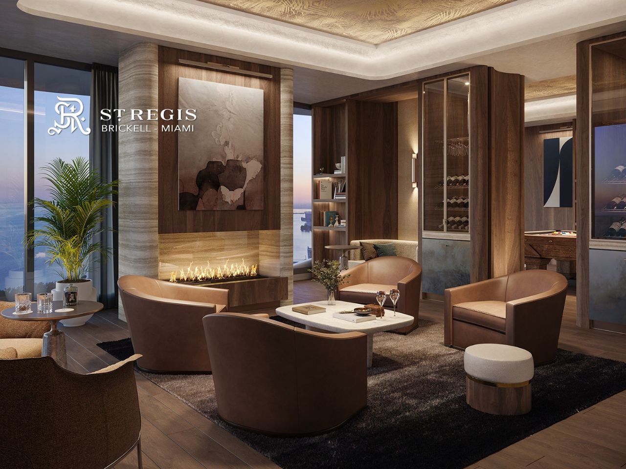St Regis Residences Brickell (20) The St. Regis Residences Brickell – El Epítome del Lujo Atemporal y la Elegancia Histórica frente a la Bahía