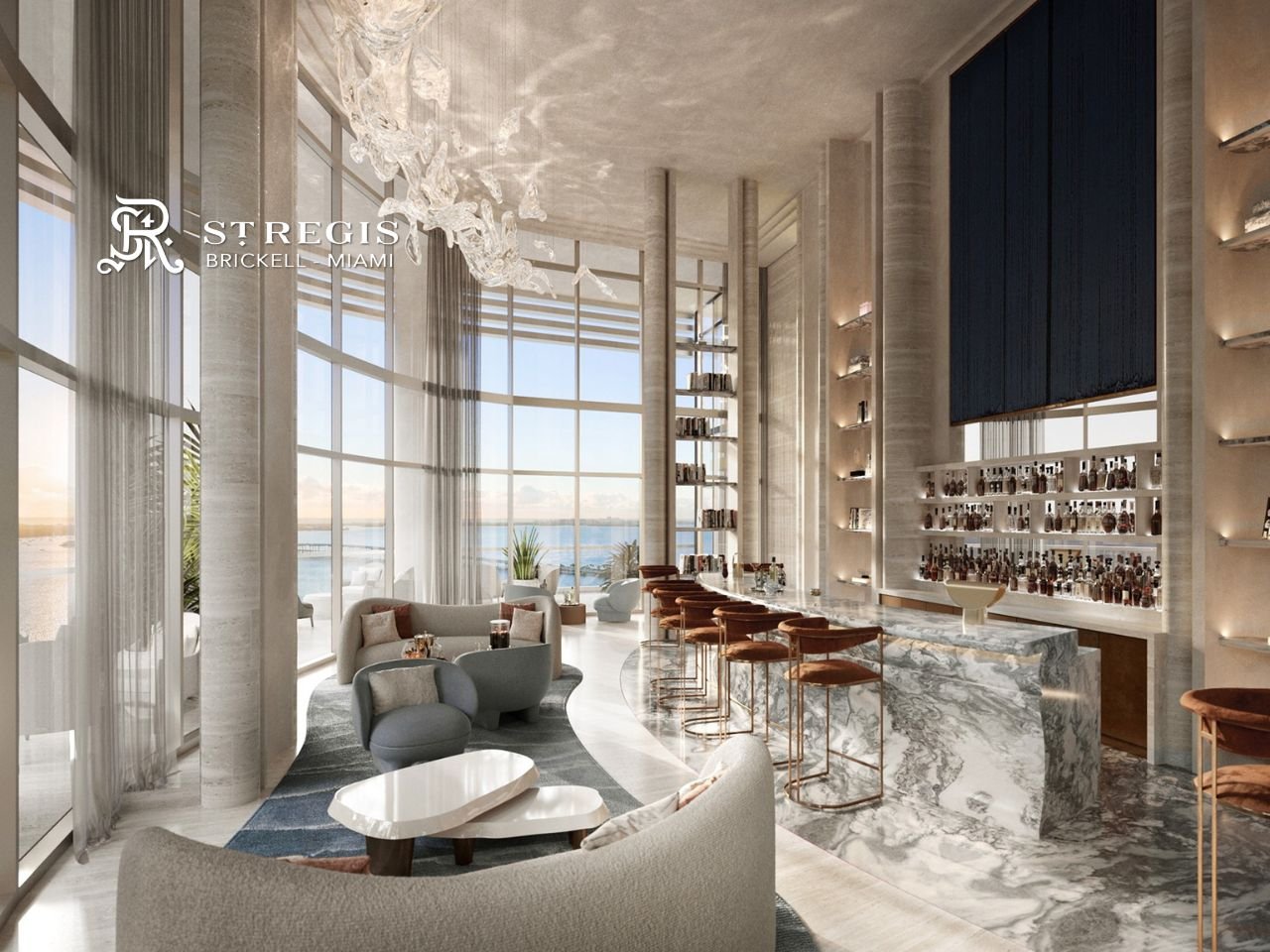 St Regis Residences Brickell (22) The St. Regis Residences Brickell – El Epítome del Lujo Atemporal y la Elegancia Histórica frente a la Bahía